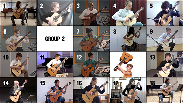 Nuorten kitarakilpailu, Group 2